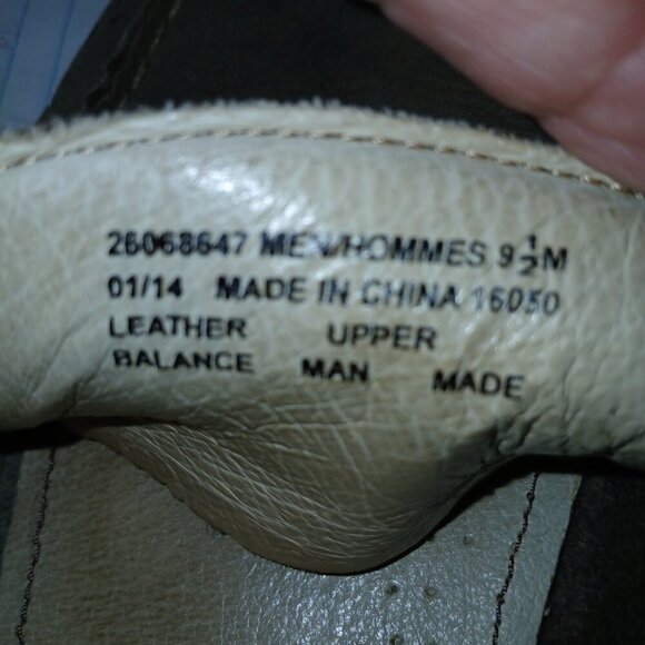 MENS CLARK ACTIVE AIR LEATHER BOAT SHOES, GRAY, SIZE 9.5, GOOD CONDITION - Picture 9 of 9